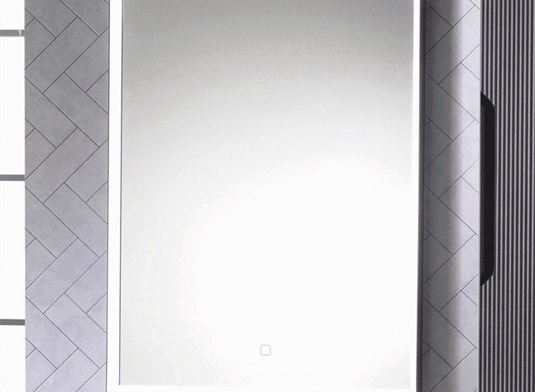 Eden Mirror with Integrated LED Light - 600 x 700mm